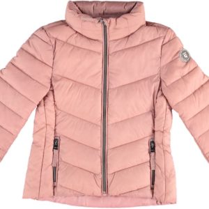 Garcia korte warme roze meisjes puffer winterjas