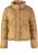 Only korte bruine oversized tussenjas winterjas en bodywarmer in 1